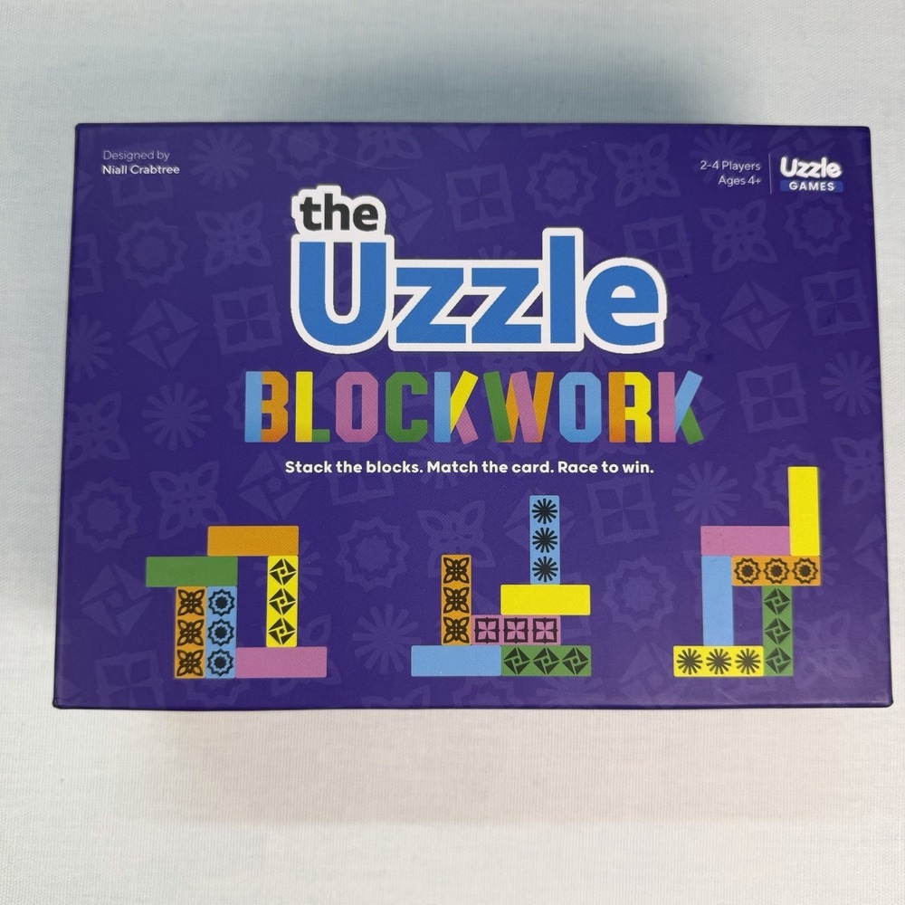 Blockwork Uzzle Games Fast-Paced Stack Blocks Match Card Difficulty Levels